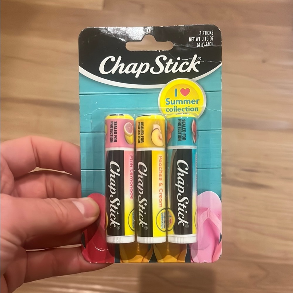 FREE w/ $5+ purchase — Chapstick Summer Collection 🍉🍊🍋